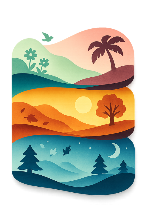 Seasonal Silhouette Art