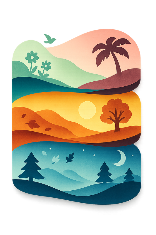 Seasonal Silhouette Art