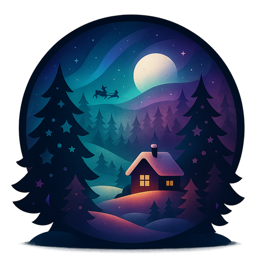 Holiday Silhouette Scene Pack